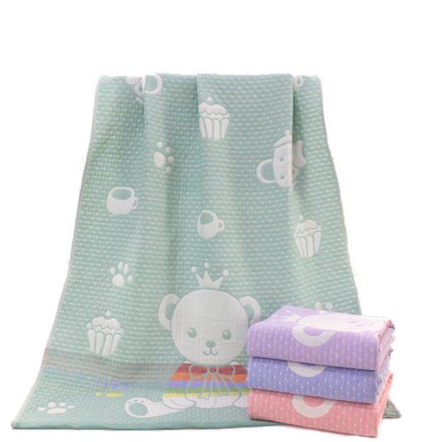 Cotton baby bath towel bulk (3)