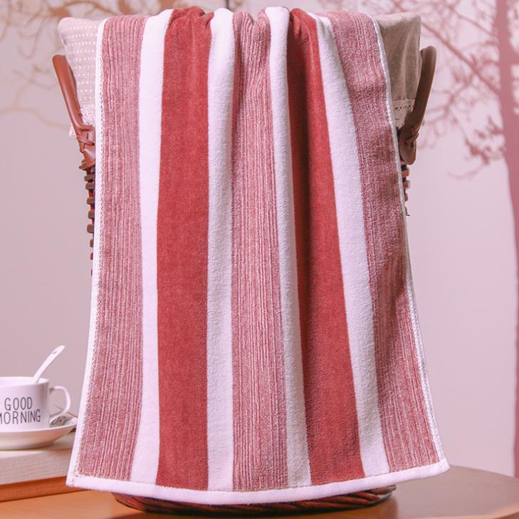 Cotton cut velvet towel (2)