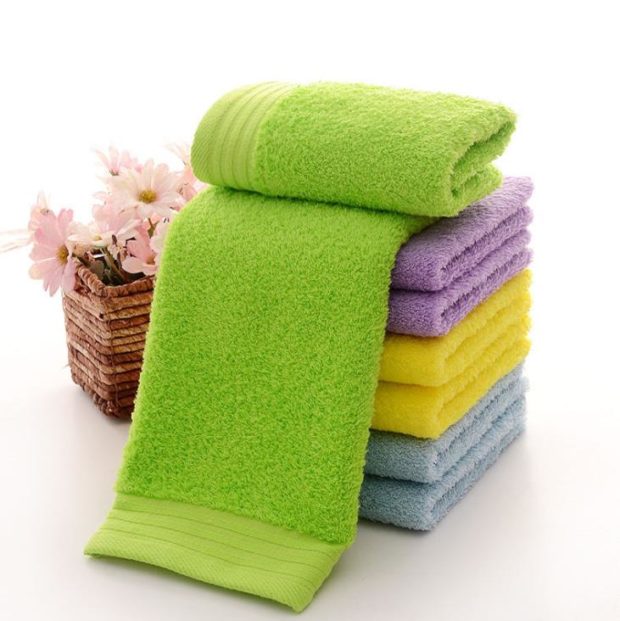 Plain towel on sale (5)