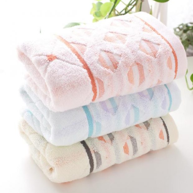 Household jacquard cotton towel (1)